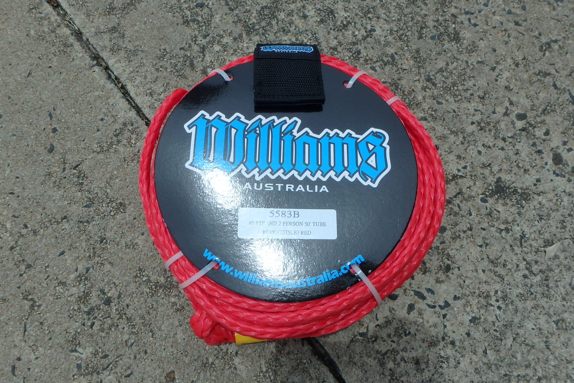 Williams Tube Rope 2 person 80 strand Mac’s Waterski
