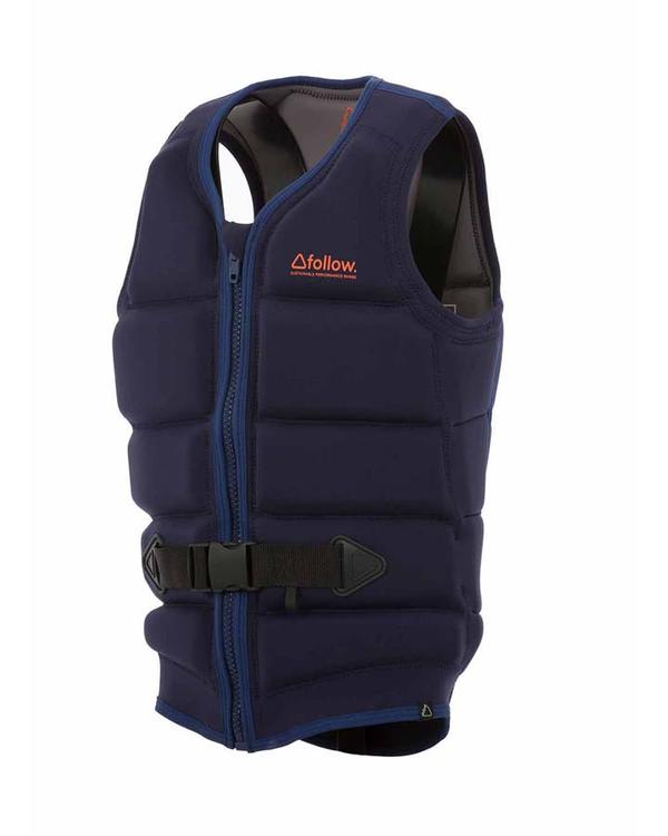 FOLLOW SPR MENS NAVY VEST SIDE Mac’s Waterski