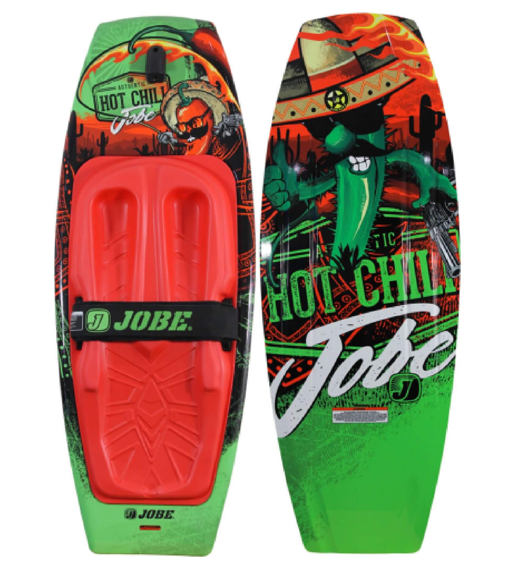 Jobe Hot Chili Kneeboard with Hook Mac’s Waterski