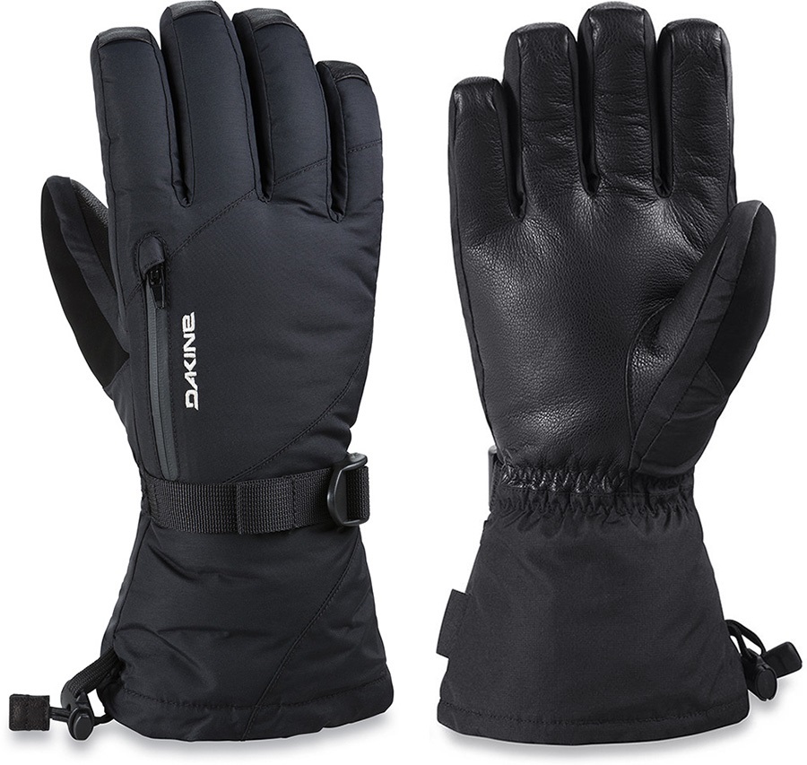 Dakine Sequoia Leather Glove Black Womens Gore Tex Mac’s Waterski
