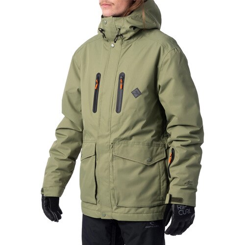rip curl green jacket