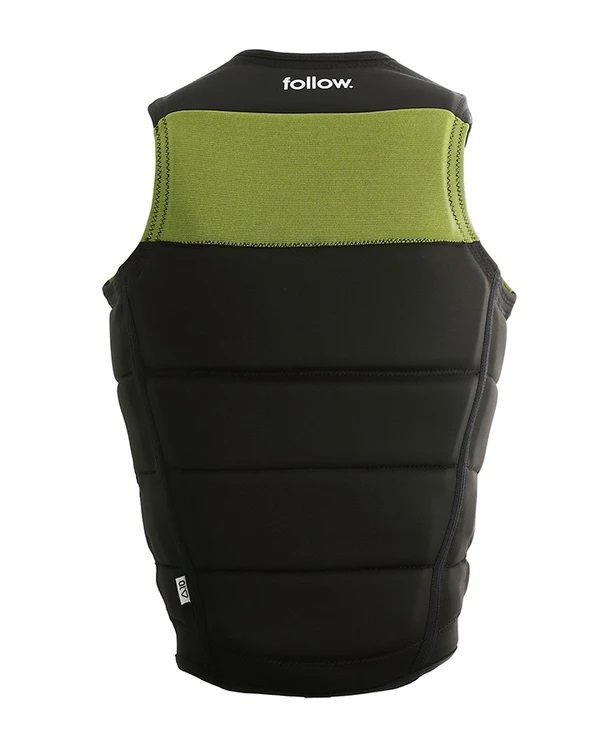 Follow Primary Mens Vest Black/Yellow 2021 Mac’s Waterski