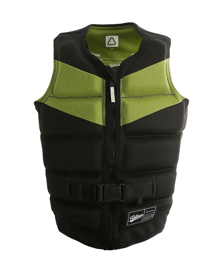 Follow Primary Mens Vest Black/Yellow 2021 Mac’s Waterski