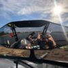 Vision 180 mounted to a Malibu Wakesetter stock PTM windscreen (Mount not included) cipa vision 180-4