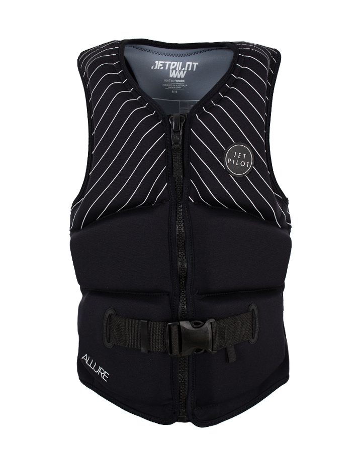 Jet Pilot Allure F/E LadiesS Neo Vest Black 2022 Mac’s Waterski