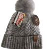 Ladies_Plaid_Lined_Beanie_Smoke Ladies_Plaid_Lined_Beanie_Smoke