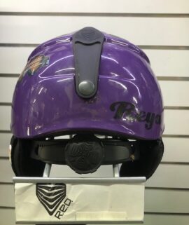 Red Helmet Reya Classic Purple S BLEM