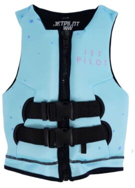 Jet Pilot Girls Wings Youth Cause Neo Vest Blue 2023