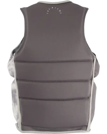 Jet Pilot X1 Girls Youth Neo Vest Charcoal Back Front 2023