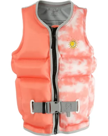 Jet-Pilot-X1-Girls-Youth-Neo-Vest-Peach-Front-2023