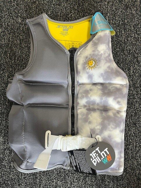 Jet Pilot X1 Girls Youth Neo Vest Charcoal 2023