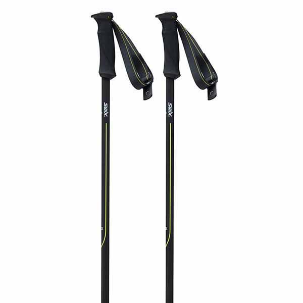 Swix Pole Elite Line Alloy Pole with Saturn Basket 115cm GreyGreen