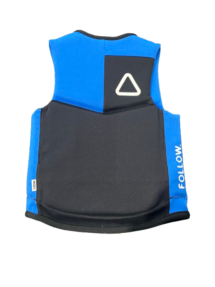 Follow Corp Jr Vest Black/Blue 2025 - Image 3