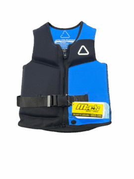 Follow Corp Jr Vest Black/Blue 2025