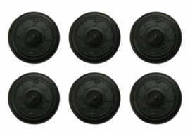 Anticorp Stomp Round Studs Black