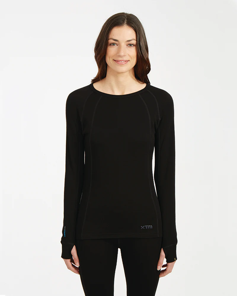 XTM Merino Thermal Top Womens 230 Black