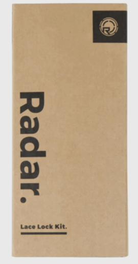 Radar Lace Lock Kit (1 Pair Black Lace, Bungee and Locks)