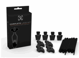 Ronix Complete Lace Kit (Set of 4 Laces & Locks)