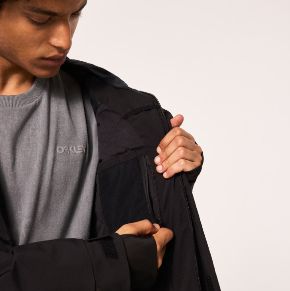 Oakley TNP TBT Insulated Jacket 10K Black/White Logo - Image 7