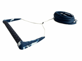 S/L Raw Suede Handle & Silicon coated Mainline Navy