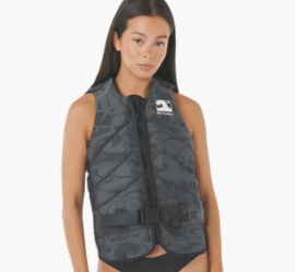 Rip Curl Womens Dawn Patrol Buoy Vest Charcoal 2026