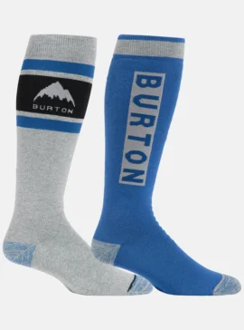 Burton Weekender 2 Pack Midweight Sock Mens Gray Cloud