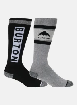 Burton Weekender 2 Pack Midweight Sock Womens True Black
