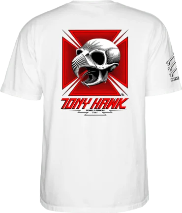 hawk tshirt white back hawk tshirt white back