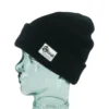 Anticorp 100% Wool Lined Beanie Black