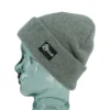 Anticorp 100% Wool Lined Beanie Grey