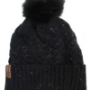 Anticorp_Beanie_Ladies_Plaid_Lined_Black Anticorp_Beanie_Ladies_Plaid_Lined_Black