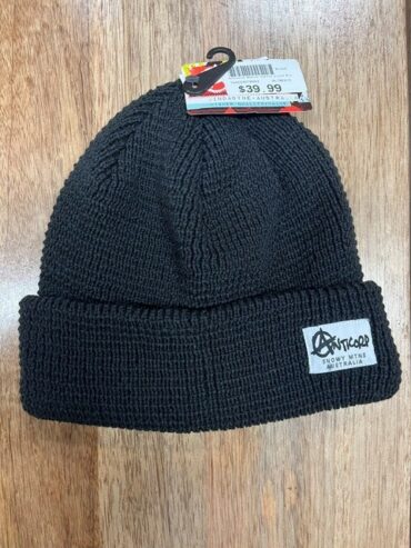 Anticorp_Waffle_Beanie_Black