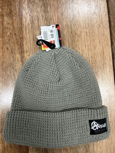 Anticorp_Waffle_Beanie_Grey