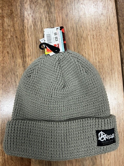 Anticorp_Waffle_Beanie_Grey Anticorp_Waffle_Beanie_Grey
