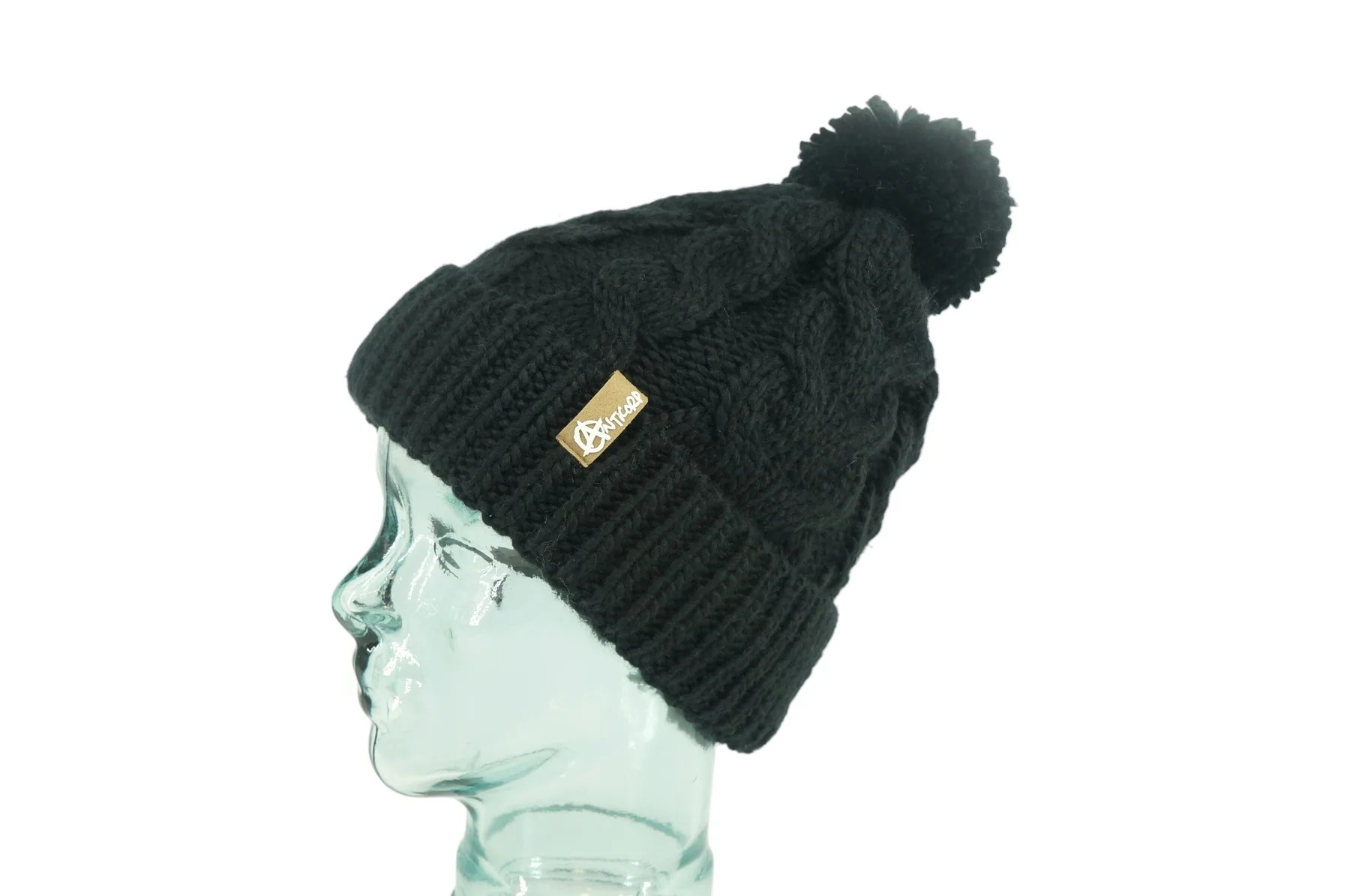 anticorp-ladies-cable-lined-beanie-black anticorp-ladies-cable-lined-beanie-black