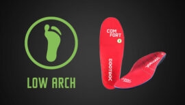 BootDoc Comfort Low Arch Foot Bed