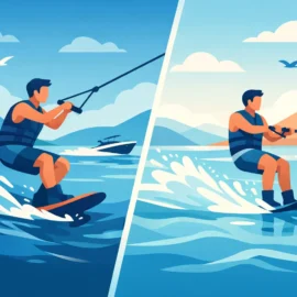 Is Wakeboarding or Water Skiing Easier?