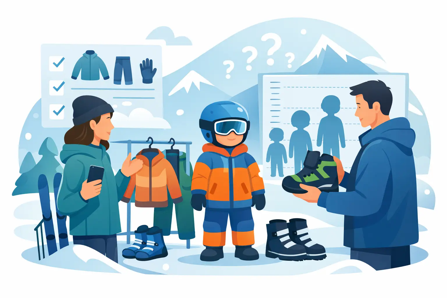 Kids Snow Gear Hire Without the Guesswork