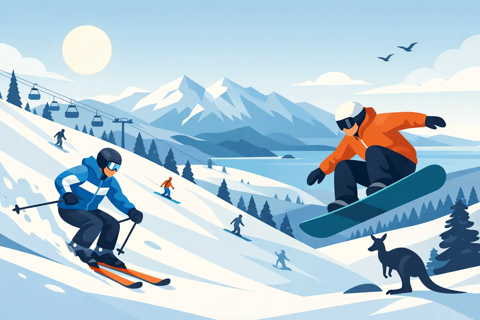 Top Spots for Skiing and Snowboarding in Australia