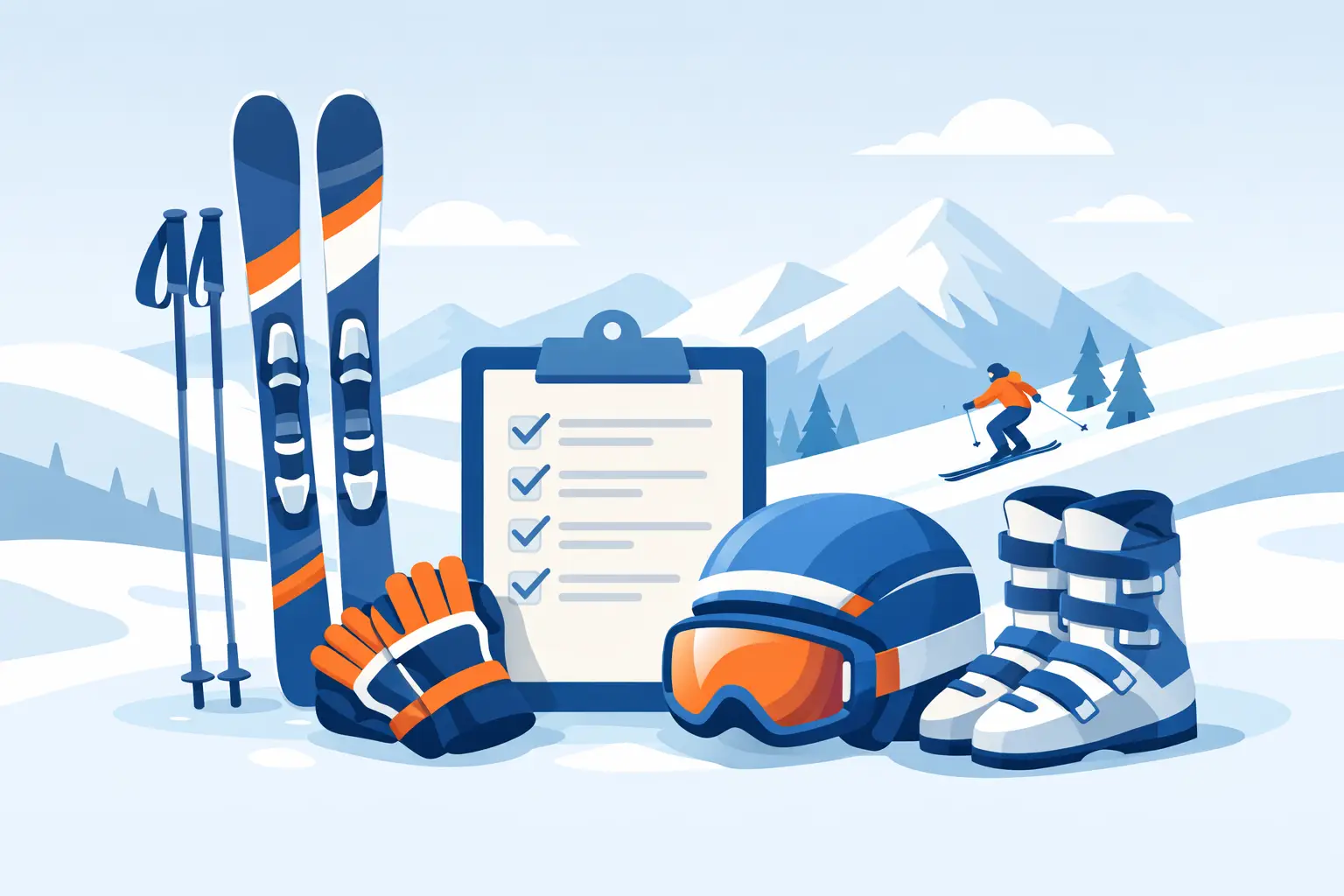 Beginner Ski Package Checklist for First Timers