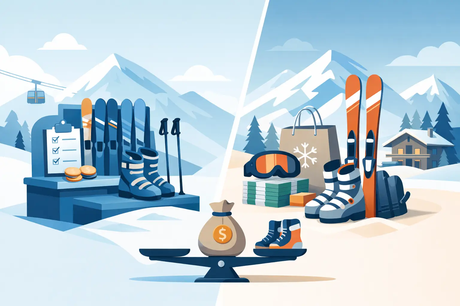 Ski Hire vs Buying: What Pays Off for You?