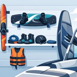 Water Ski and Wakeboard Storage Tips