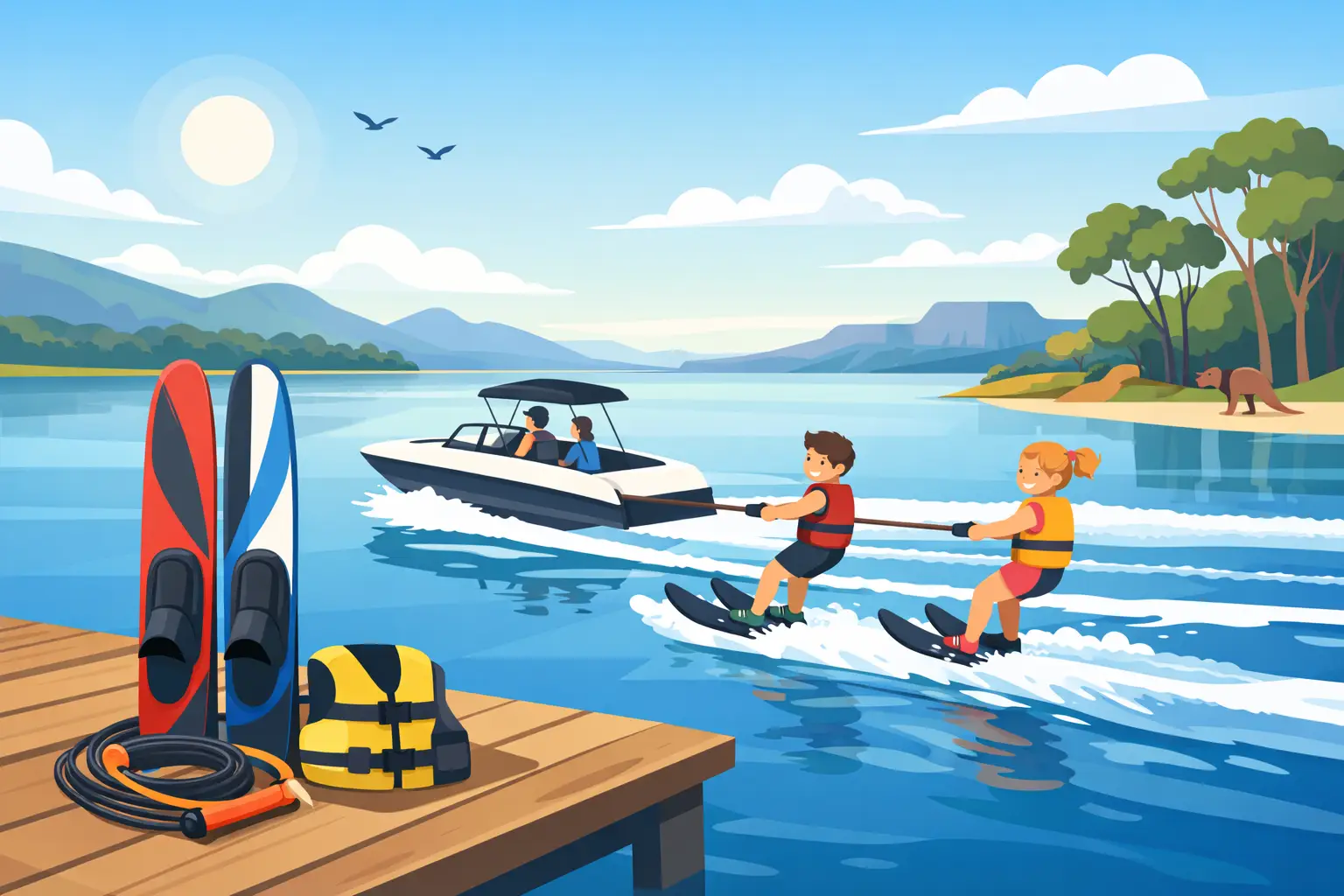 Best Water Skis for Families on Australian Lakes