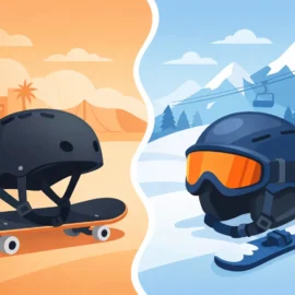 Can You Use Skateboard Helmets for Snow?