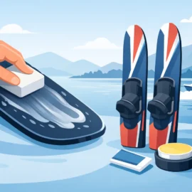 How to Wax Water Skis Without Hurting Performance