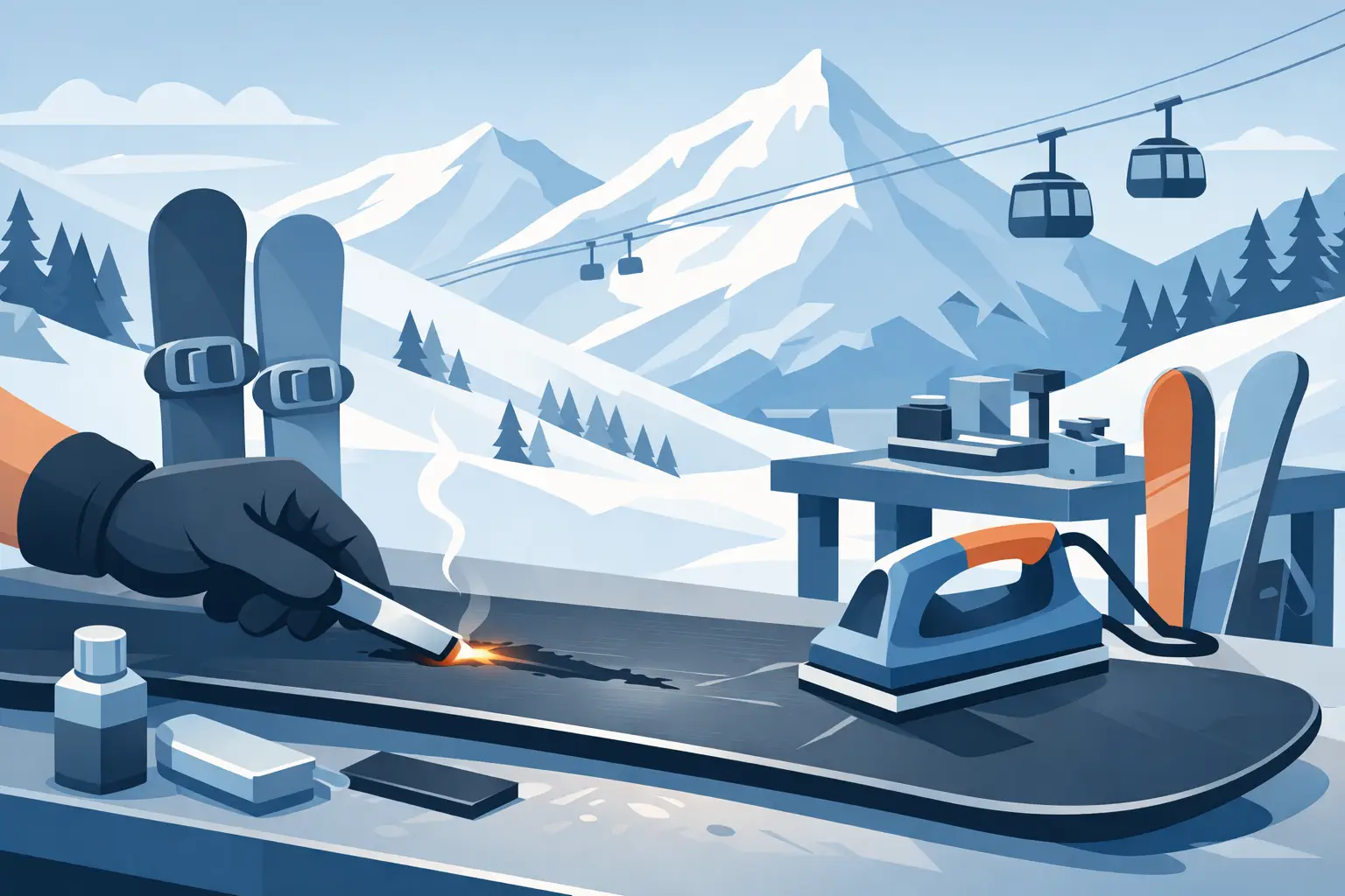 Snowboard Base Repair Guide for Real Mountain Days