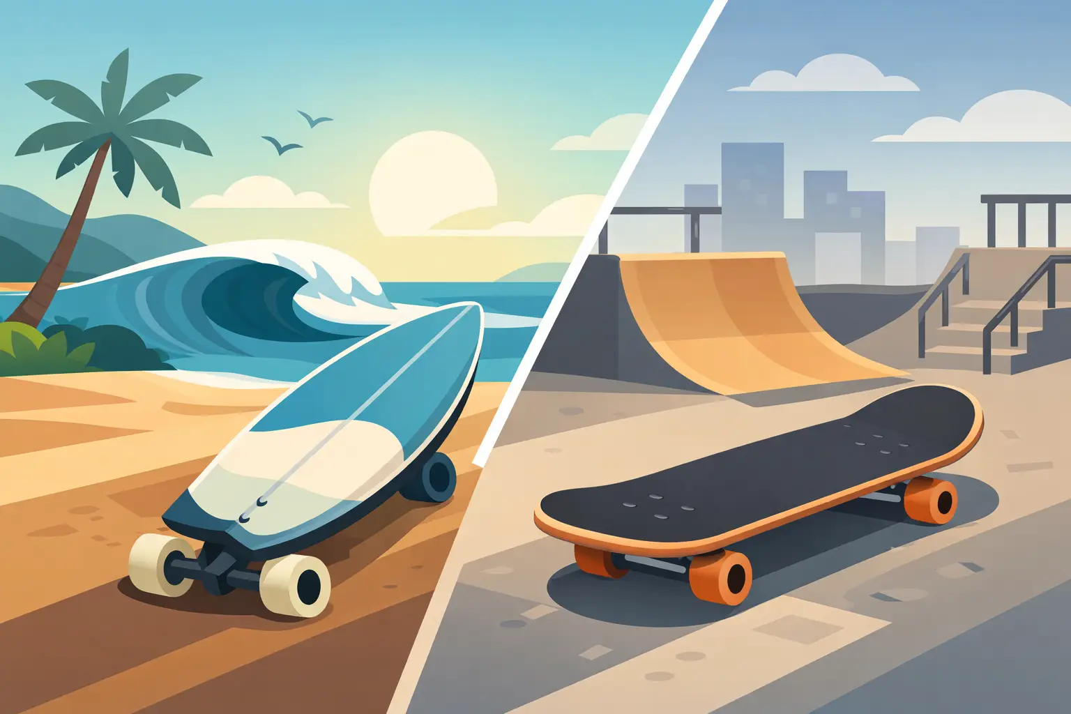 Surf Skate vs Skateboard: Which Should You Ride?