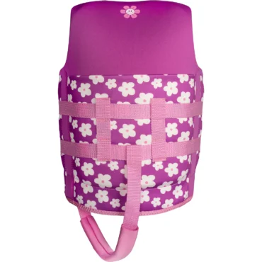 IVY Junior Girls Vest Purple Flowers 2027 4-5 back