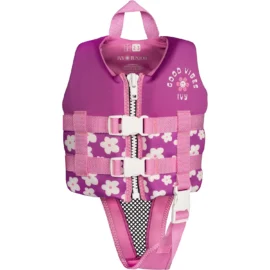 IVY Junior Girls Vest Purple Flowers 2027