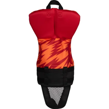 KGB Infant Boys Vest with Collar Electric Red 0-1 2027 Back